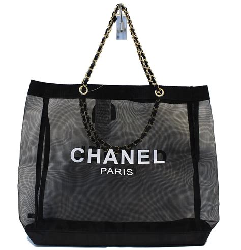 chanel beach bag set|chanel tote bags for women.